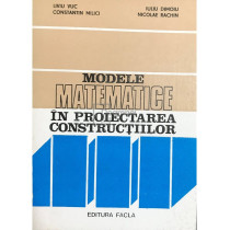 Modele matematice in proiectarea constructiilor