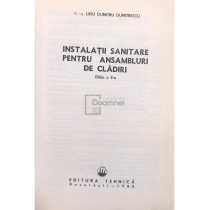 Instalatii sanitare pentru ansambluri de cladiri (ed. II)