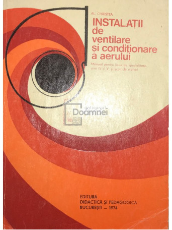 Instalatii de ventilare si conditionare a aerului