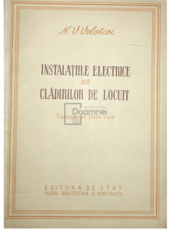 Instalatiile electrice ale cladirilor de locuit