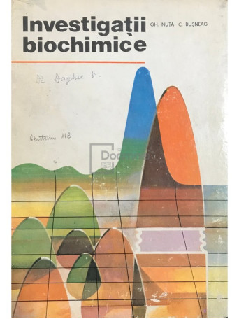 Gh. Nuta - Investigatii biochimice - 1977 - Cartonata