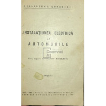 Instalatiunea electrica la automobile