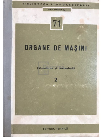 Organe de masini, vol. 2