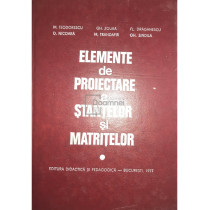 Elemente de proiectare a stantelor si matritelor