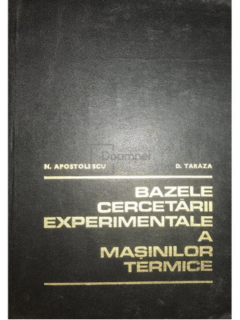 Bazele cercetarii experimentale a masinilor termice