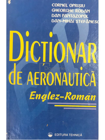 Dictionar de aeronautica englez-roman