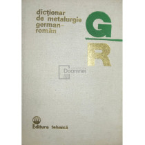 Dictionar de metalurgie german-roman