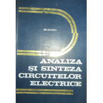 Analiza si sinteza circuitelor electrice