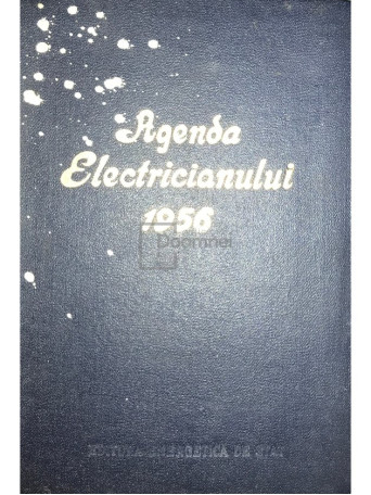 Agenda electricianului 1956