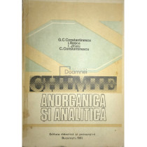 Chimie anorganica si analitica