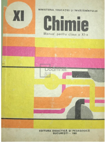 Chimie. Manual pentru clasa a XI-a