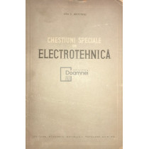 Chestiuni speciale de electrotehnica