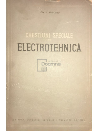 Chestiuni speciale de electrotehnica