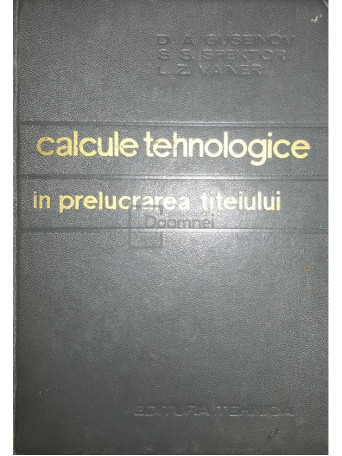 Calcule tehnologice in prelucrarea titeiului