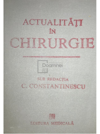 Actualitati in chirurgie