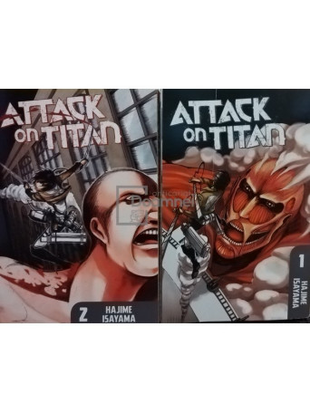 Hajime Isayama - Attack on titan, 2 vol. - 2012 - Brosata