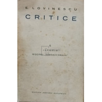 Critice, vol. I