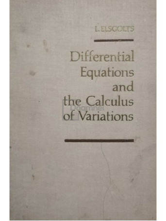 L. Elsgolts - Differential equations and the calculus of variations - 1970 - Cartonata