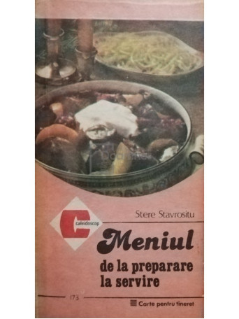 Meniul de la preparare la servire