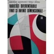 Varietati diferentiabile finiti si infiti dimensionale, vol. 2