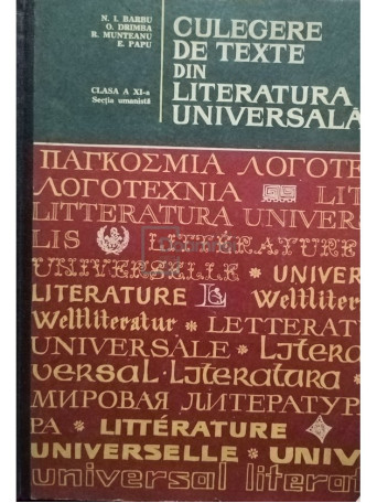 Culegere de texte din literatura universala