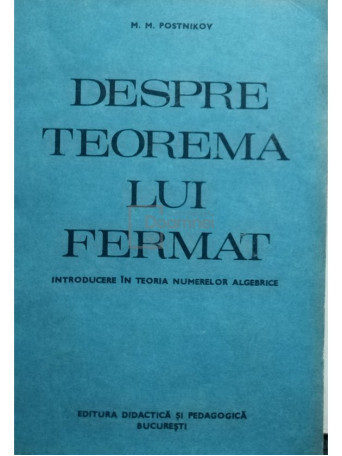 Despre teorema lui Fermat