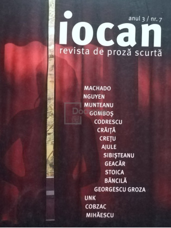 Iocan anul 3 / nr. 7 - Revista de proza scurta