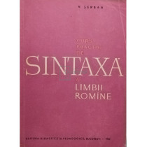 Curs practic de sintaxa a limbii romane