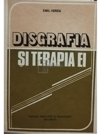 Disgrafia si terapia ei