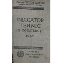 Indicator tehnic in constructii 1946