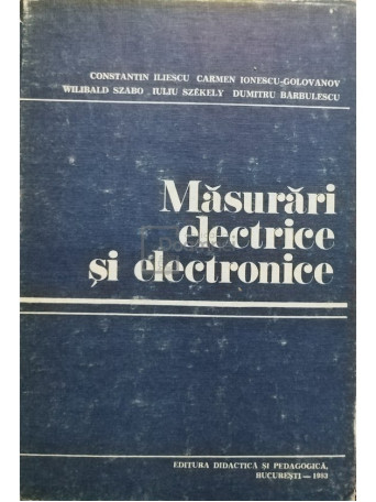 Masurari electrice si electronice