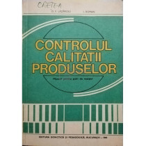 Controlul calitatii produselor