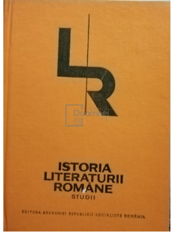 Istoria literaturii romane - Studii