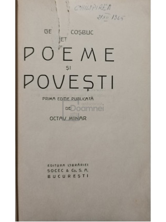 Poeme si povesti