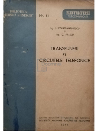 Transpuneri pe circuitele telefonice