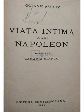 Viata intima a lui Napoleon