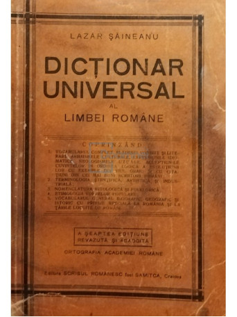 Dictionar universal al limbei romane, ed. a VII-a