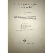 Fiziopatologie speciala