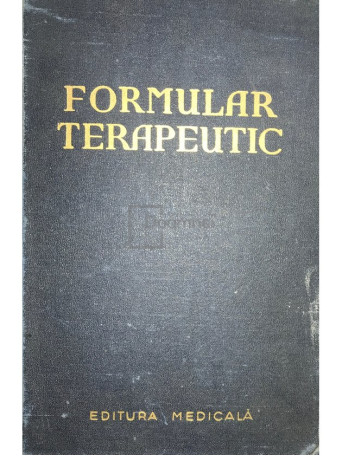 Formular terapeutic