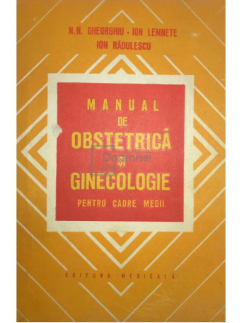 Manual de obstetrica si ginecologie pentru cadre medii