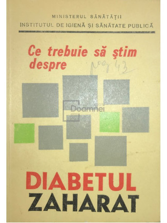 Ce trebuie sa stim despre diabetul zaharat