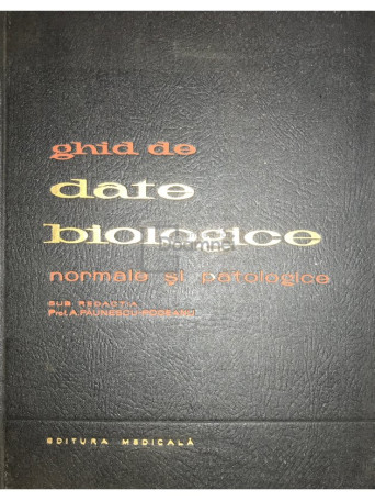 Ghid de date biologice normale si patologice