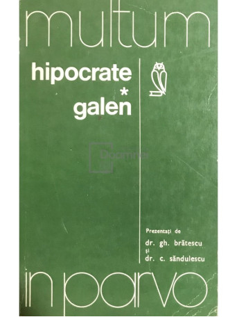 Hipocrate. Galen