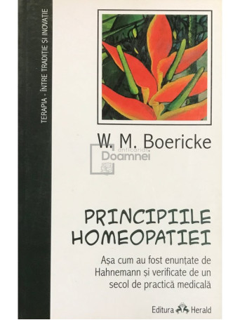 Principiile homeopatiei