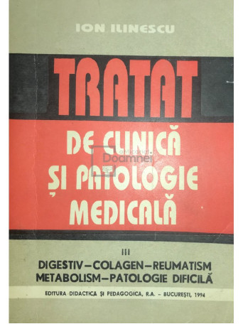 Tratat de clinica si patologie medicala