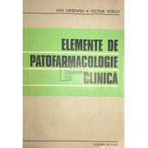 Elemente de patofarmacologie clinica