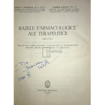 Bazele farmacologice ale terapeuticii (ed. II)