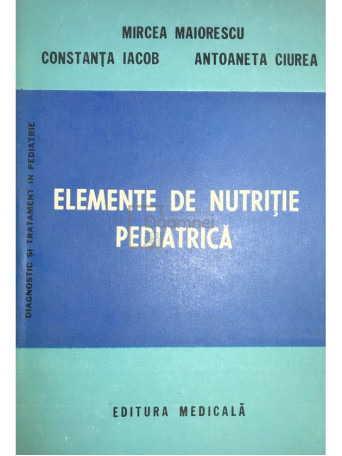 Elemente de nutritie pediatrica