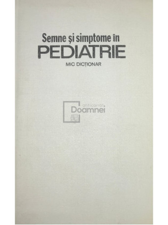 Semne si simptome in pediatrie (semnata)