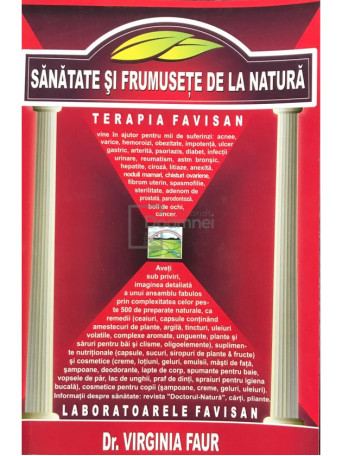 Sanatate si frumusete de la natura (semnata)